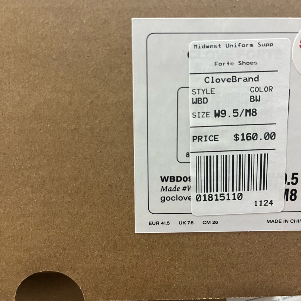 NIB Women's Clove Forte White Sneakers - Picture 8 of 9